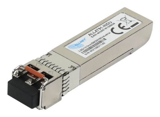 ALLNET ALL4791-INDU SFP-Transceiver 2,5 Gbit/s mini-GBIC/SFP LC Silber
