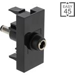 Delock Easy 45 Modul DC 5.5 x 2.1 mm Buchse zu 5.5 2.1 Stecker (90959)