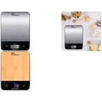 Little balance Küchenwaage c-Happy Genius Inox, USB-C batteriefrei, wiederaufladbar, USB-C-Ladetechnologie, - 1 Stück (LB 8711)