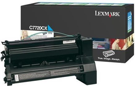 Lexmark Toner Besonders hohe Ergiebigkeit 1x Cyan 15000 Seiten LRP / LCCP (00C7720CX)