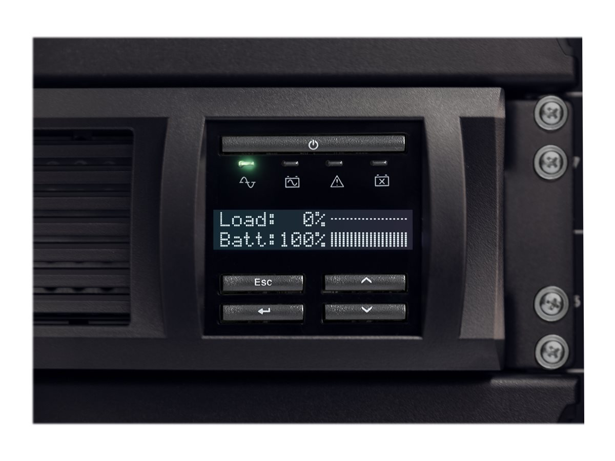APC Smart-UPS 1500VA LCD RM 2U 1500 VA 1000 W Schwarz