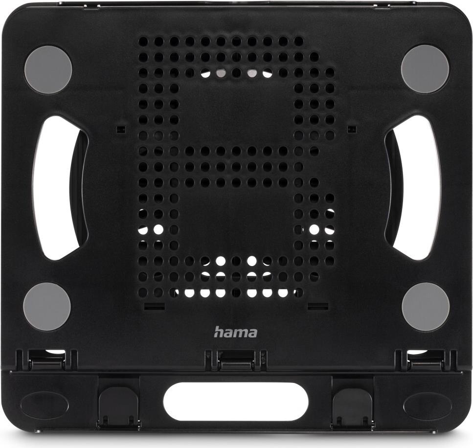 Hama Laptop-Stand Rotation 360° drehbar, 8-stufig neigbar, bis 40cm (15,6) SW (00126817)