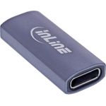 InLine USB4 Adapter USB-C Buchse/Buchse Aluminium grau (35900E)