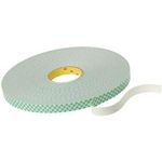 3M Scotchmount doppelseitiges Klebeband 4032, 19 mm x 66 m mit Polyethylen-Schaumstoffträger, dauerhaft klebend, - 1 Stück (40321966)