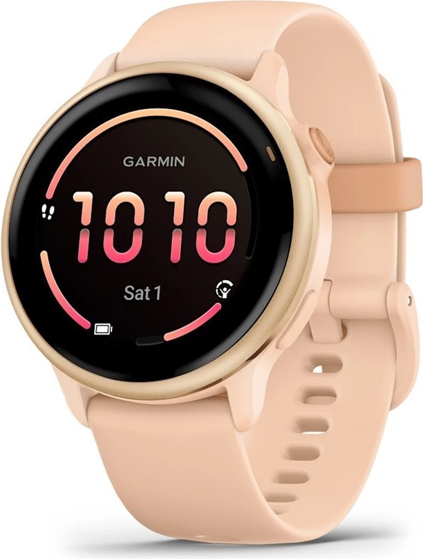Garmin GPS-Sportuhr Vivoactive 6 Hellrosa (010-02985-03)