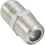 InLine® SAT F-Verbinder (Doppelbuchse, F-Kupplung), 10er Pack (69913A)