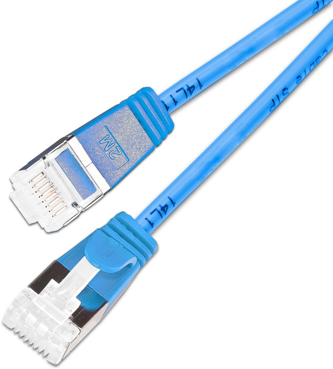 Wirewin SLIM KAT6A Lightpatchkabel 0,25 m U/FTP RJ-45 Orange 50-Pack