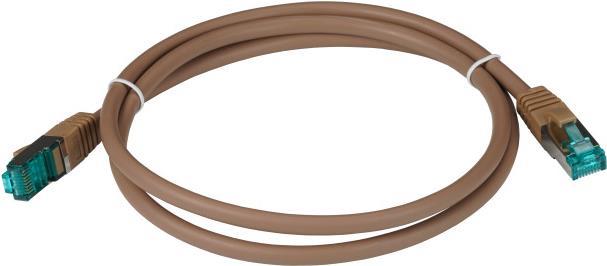 EFB-Elektronik RJ45 Patchkabel Cat.6A S/FTP LSZH braun 50m Hersteller: EFB Elektronik (MK6001.50BR)