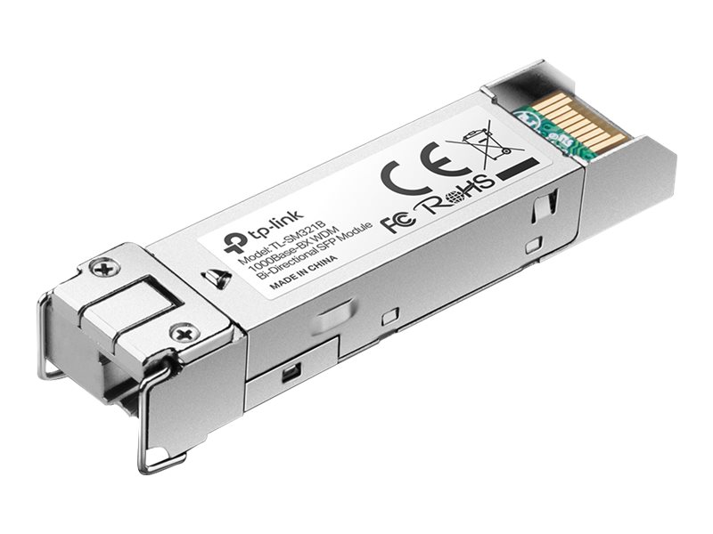 TP-Link TL-SM321B-2 SFP Transceiver-Modul WDM 1000Base-BX LC/UPC 10 km