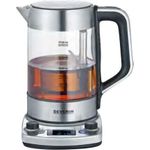 Severin WK3422 Wasserkocher edelstahl-gebürstet-schwarz (WK3422)