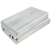 LogiLink Festplattengehäuse 3.5" S-ATA USB 3.0 Alu, silber (UA0107A)