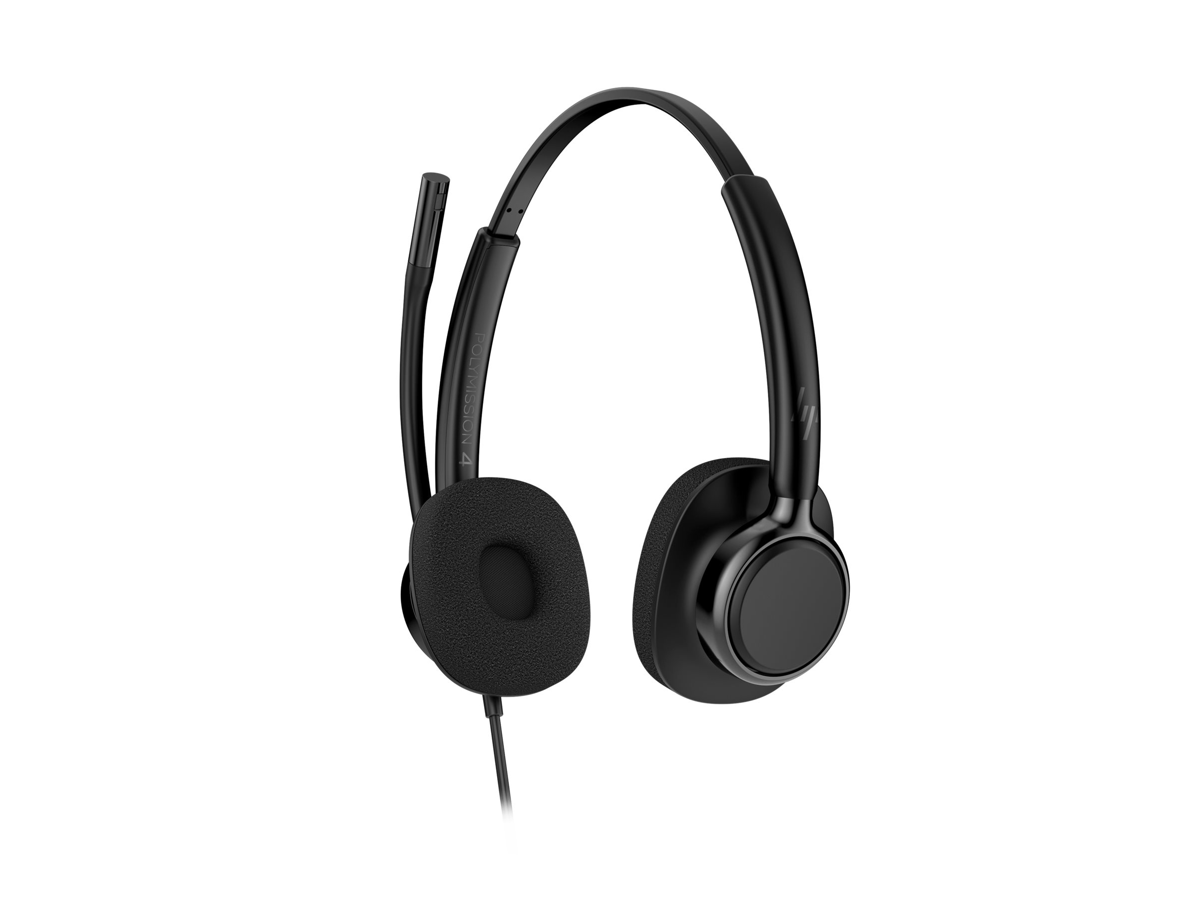 HP Poly Mission 425 On-Ear Headset ANC USB-C/USB-A Schwarz