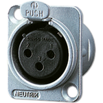 JUNG CXLR-D Drahtverbinder XLR Silber (CXLR-D)