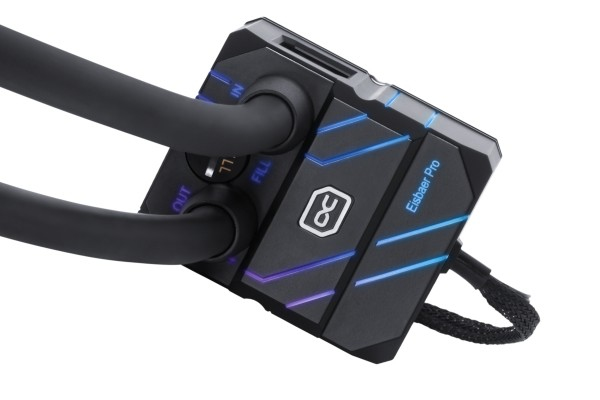 Alphacool Eisbaer Pro HPE Aurora 360 CPU AIO All-in-One-Flüssigkeitskühler Schwarz