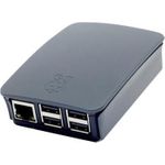 Raspberry Gehäuse Original für 4B Schwarz/grau (RPI4 CASE BLK/GRY)