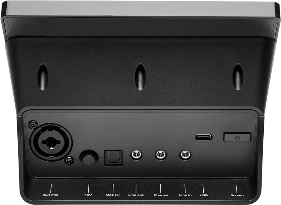 Hercules Stream 200 XLR Streaming Audio Controller Schwarz