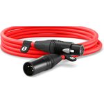 RØDE XLR3M-R Audio-Kabel 3 m XLR Rot (400832816)