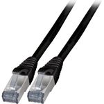 EFB-Elektronik RJ45 Patchkabel Cat.6A S/FTP TPE schwarz 7,5m Hersteller: EFB Elektronik (K5538SW.7,5)