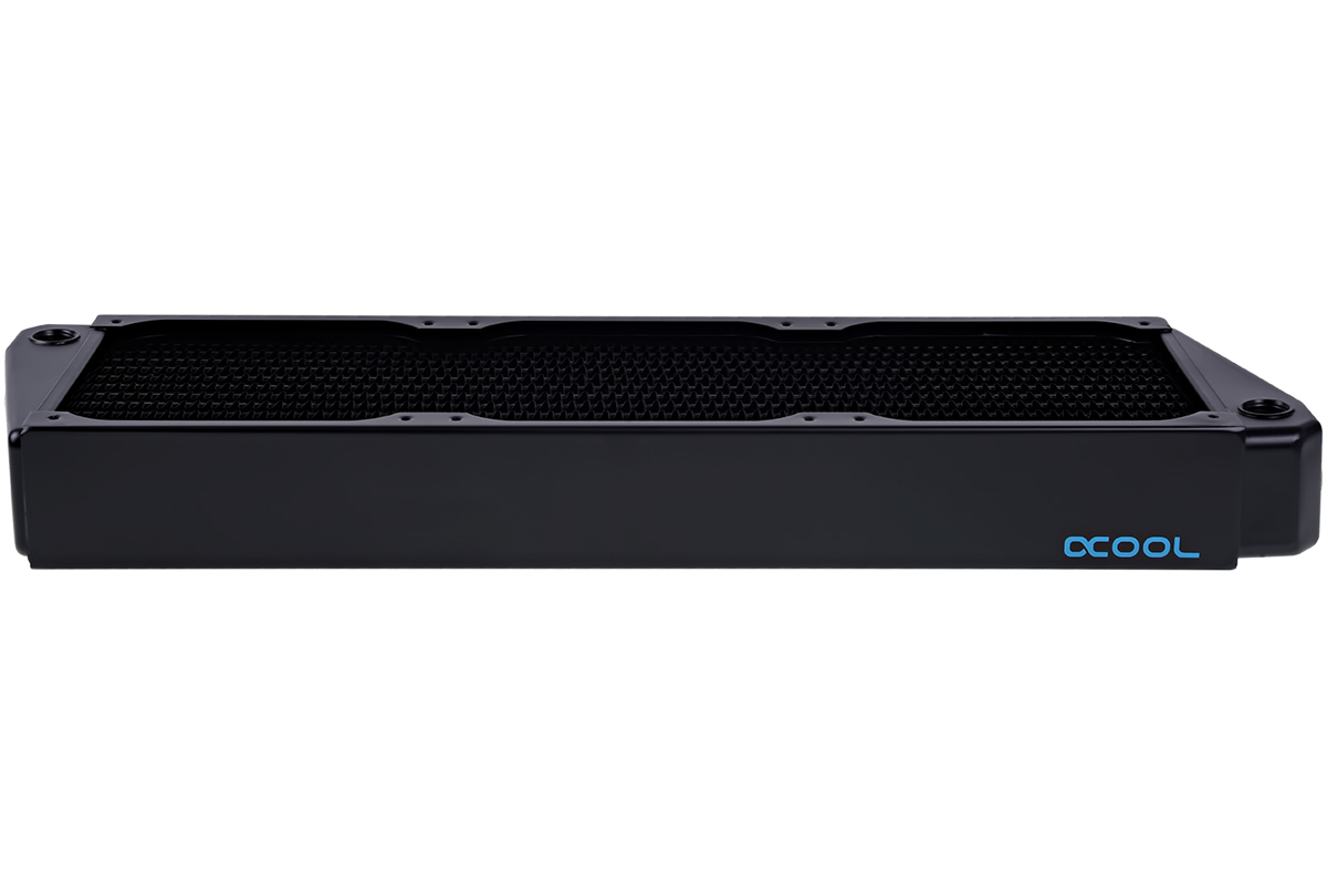 Alphacool NexXxoS XT45 Full Copper X-Flow 360mm Radiator Schwarz