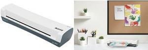 Leitz iLAM Home Heisslaminator 300 mm/min Grau - Weiß (74320001)