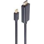 shiverpeaks BS10-53035 DisplayPort-Kabel 2 m Mini DisplayPort HDMI Schwarz (BS10-53035)