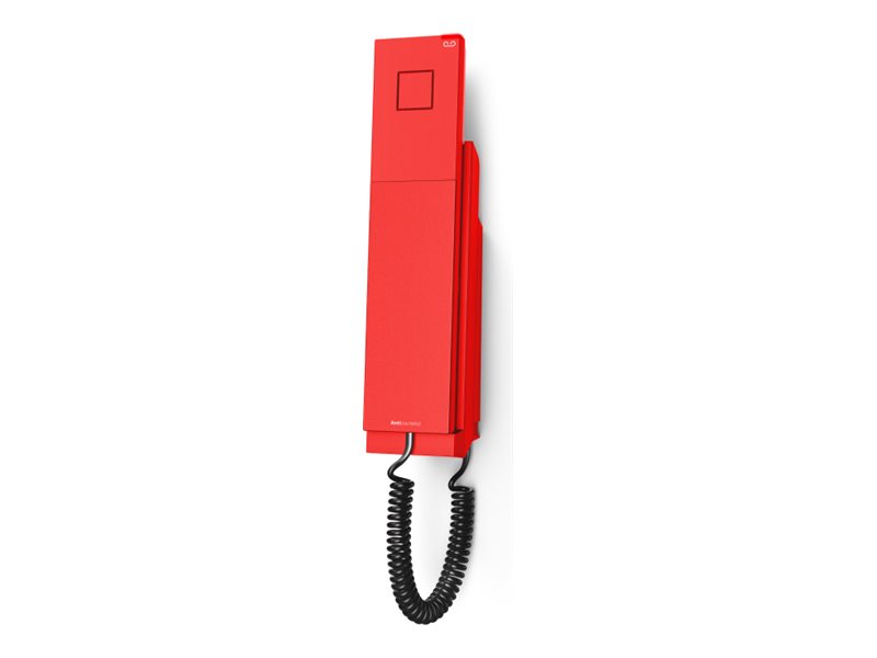 Snom E303 VoIP-Notruftelefon SIP PoE Verkehrsrot