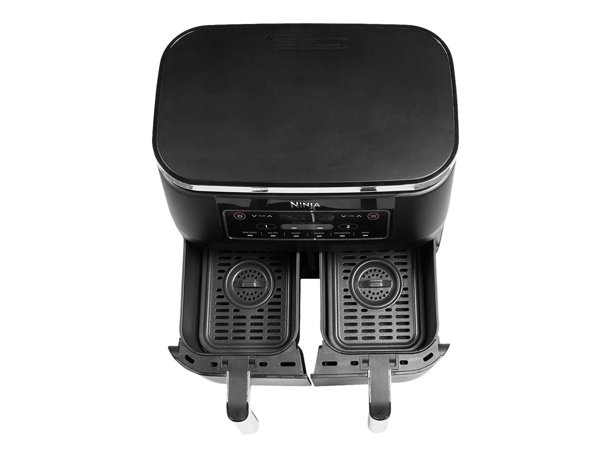 Ninja Foodi Dual Zone AF300EU Heißluft-Fritteuse 7,6 l 2470 W Grau