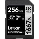 Lexar SDXC - 256 GB Speicherkarte Klasse 10 UHS-II (LSD256CB1667)