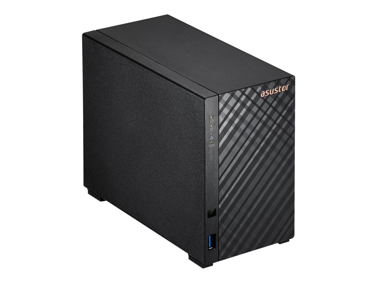 ASUSTOR Drivestor 2 Lite AS1102TL NAS-Server 1 GB RAM Schwarz