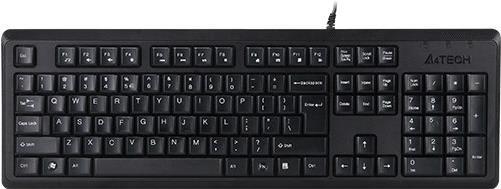 A4Tech KR-92 Tastatur USB QWERTY Englisch Schwarz (A4TKLA46007)
