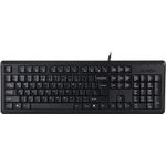 A4Tech KR-92 Tastatur USB QWERTY Englisch Schwarz (A4TKLA46007)