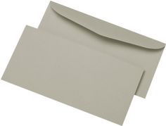Elepa - rössler kuvert Kuvertierumschläge Recycling (114x229 mm), ohne Fenster, gummiert, 75g/qm, 1.000 Stück (30005348)