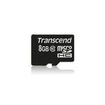 TRANSCEND 8GB microSDHC Class10 U1,MLC,600x (TS8GUSDHC10U1)