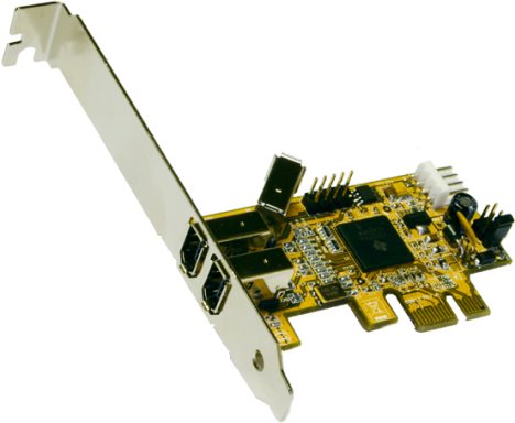 EX-16450 PCIe x1 FireWire IEEE1394a 2+1 (EX-16450)