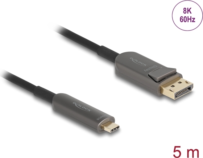 Delock Aktives Optisches Kabel USB-C -> DisplayPort (81604)