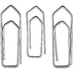 WEDO Büroklammern, glanzverzinkt, 32 mm, Inhalt: 1.000 Stück aus Metall, in Schachtel (124 321000)