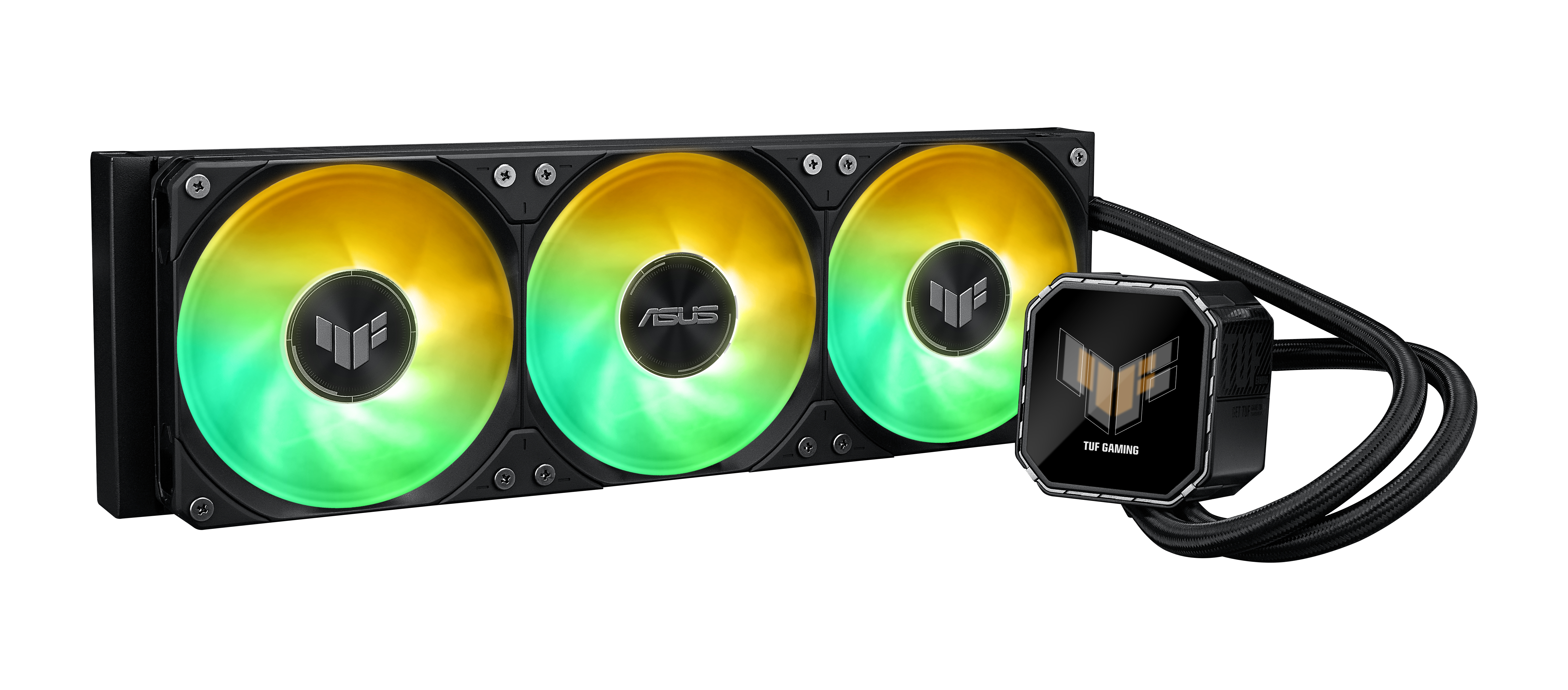ASUS TUF Gaming LC III 360 ARGB LCD Prozessor-Flüssigkeitskühlsystem Schwarz