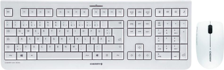 CHERRY DW 3000 Tastatur-und-Maus-Set (JD-0700DE-0)
