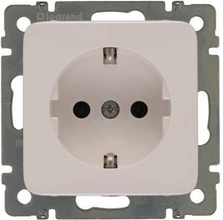 LEGRAND 776220 Creo ultraweiss Schukosteckdose