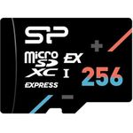 Silicon Power HYPERA Speicherkarte 256 GB MicroSDXC 3D TLC NAND Klasse 10 (SP256GBSTEI31V10) (SP256GBSTEI31V10)