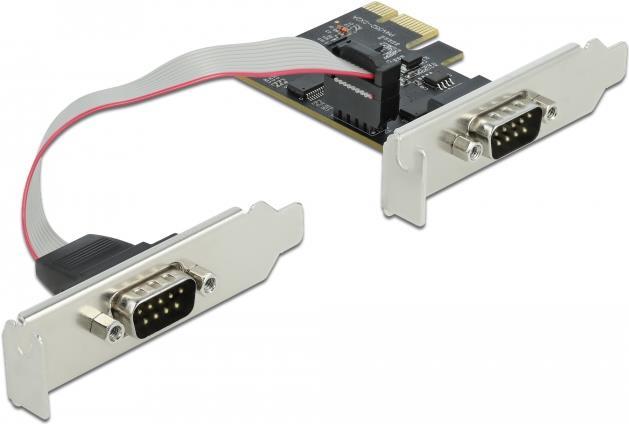 DeLOCK PCI Express Card to 2 x Serial RS-232 (90001)