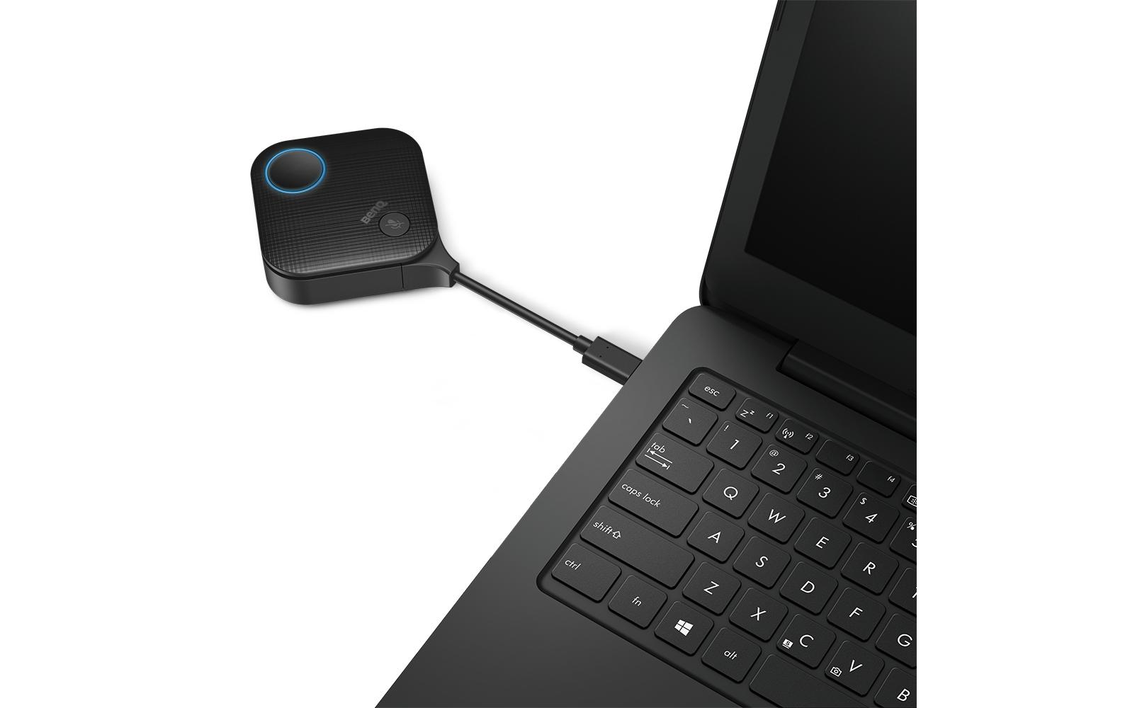 BenQ InstaShow VS20 Button Kit USB-C Wi-Fi 5 4K Schwarz