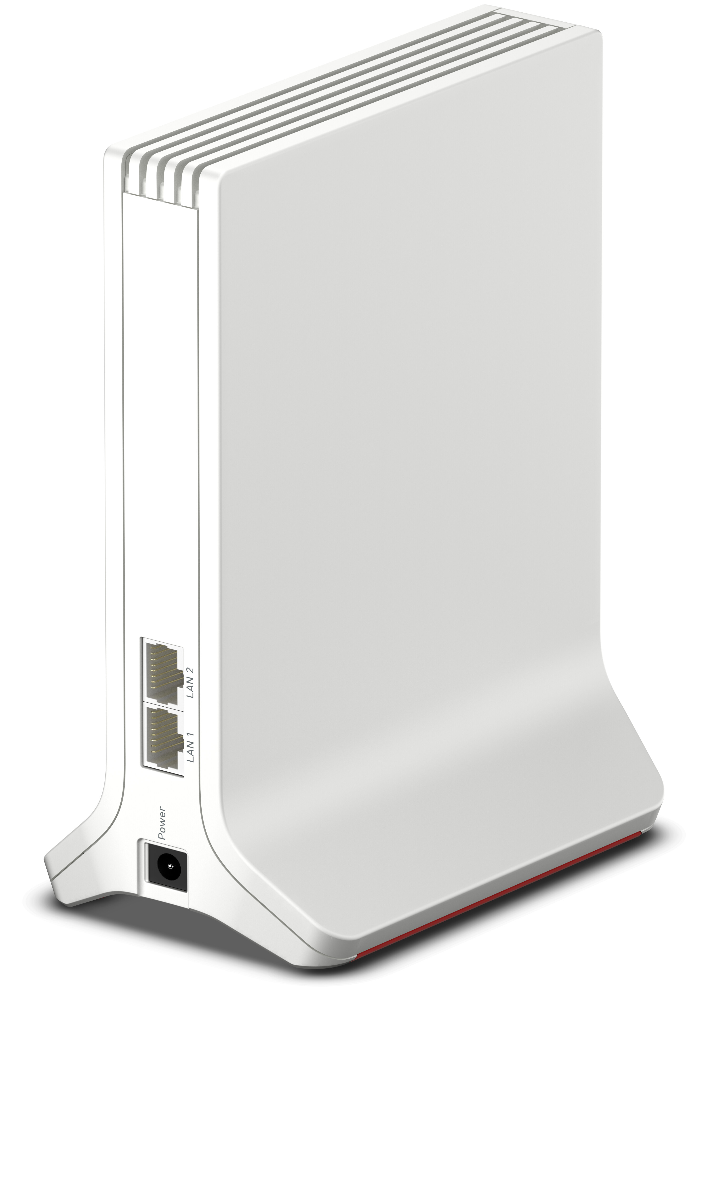 FRITZ! Repeater 3000 AX Tri-Band WLAN-Repeater Wi-Fi 6 Weiß/Rot