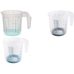 keeeper Messkanne "massimo", 0,5 L, weiß / nordic-blue Material: PP/TPE, rutschfester Stand, Mess-Skalen für - 1 Stück (1049068015500)