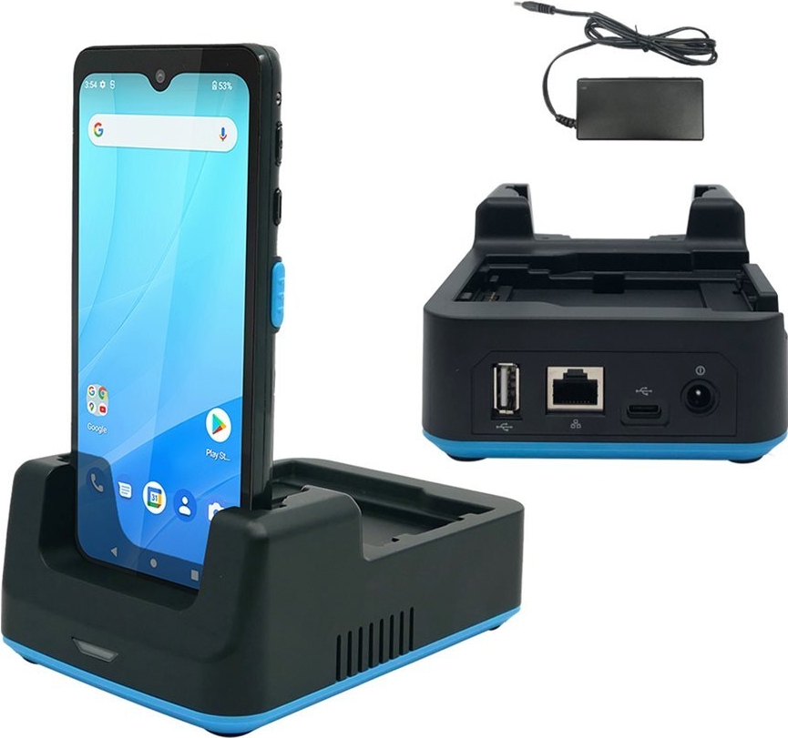 UNITECH PA768 1-Slot Ethernet Cradle w/ power supply (5V/6A) (5000-900107G)