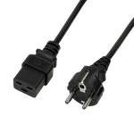 LogiLink CP152 Stromkabel Schwarz 1,8 m CEE7/7 IEC C19 (CP152)