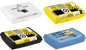 keeeper Brotdose carla mini "Minions Mosaic", 0,5 L, gelb Deco-Click-Box mini, PP, praktischer Verschluss, - 1 Stück (1070420536100)