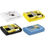 keeeper Brotdose carla mini "Minions Mosaic", 0,5 L, gelb Deco-Click-Box mini, PP, praktischer Verschluss, - 1 Stück (1070420536100)