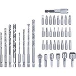 kwb 108960 39teilig Bohrer- und Bit-Sortiment (108960)
