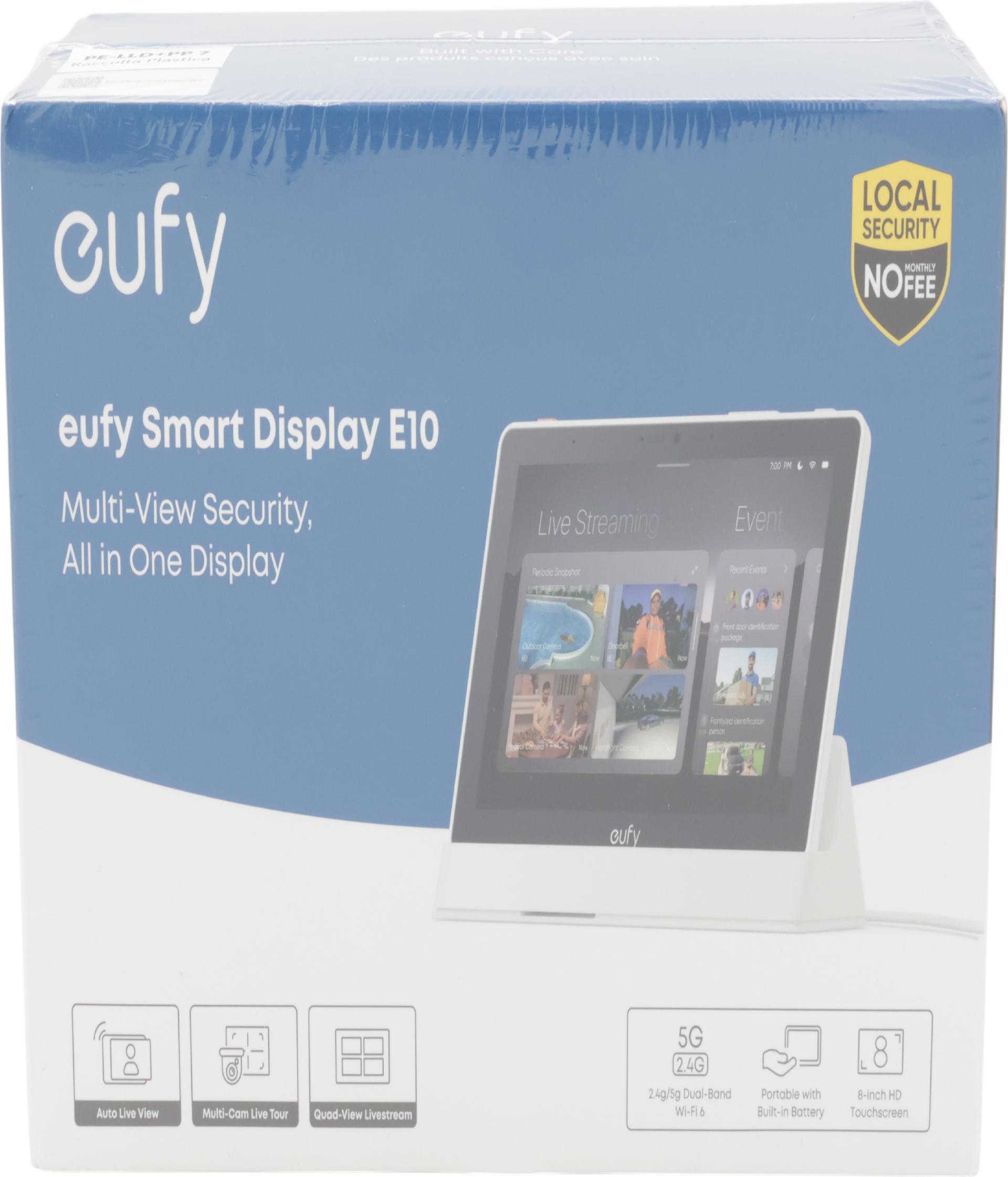 EUFY Home Security Assistant 8 B2C - EU/ES/FR/ES Black+White Iteration 1 (T87A03W1)